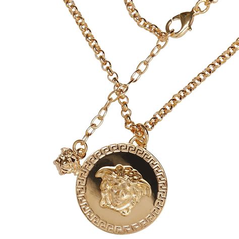 collana catena oro uomo versace|VERSACE Italia .